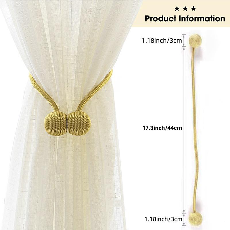 modern minimalist agnetic Curtain Tieback High Quality Clip Curtains Buckle Holder Decorative Home Curtains Accessories