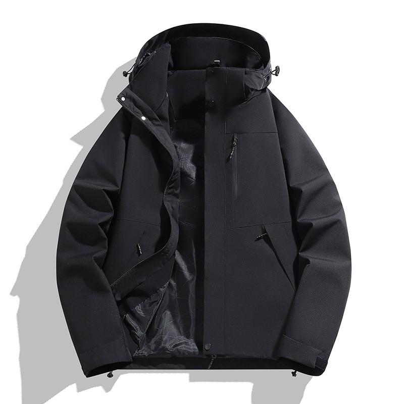 Unisex Waterproof Windproof Hiking Jacket Couples Outdoor Trekking Camping Travel