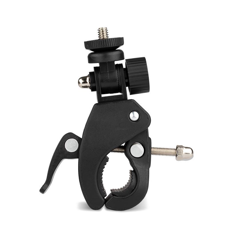 Multifunctional Mobile Phone Tripod with Universal Crab Claw Clip for Streaming & Navigation