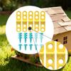 5Pcs Cardboard Construction Tool Hinges Educational Toys Developmental Motor Skills with 20 Screws