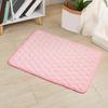 Pet Bed Non-slip Bottom Durable Seam Heart Pattern Skin-touch Comfortable Rest Cloth Padded