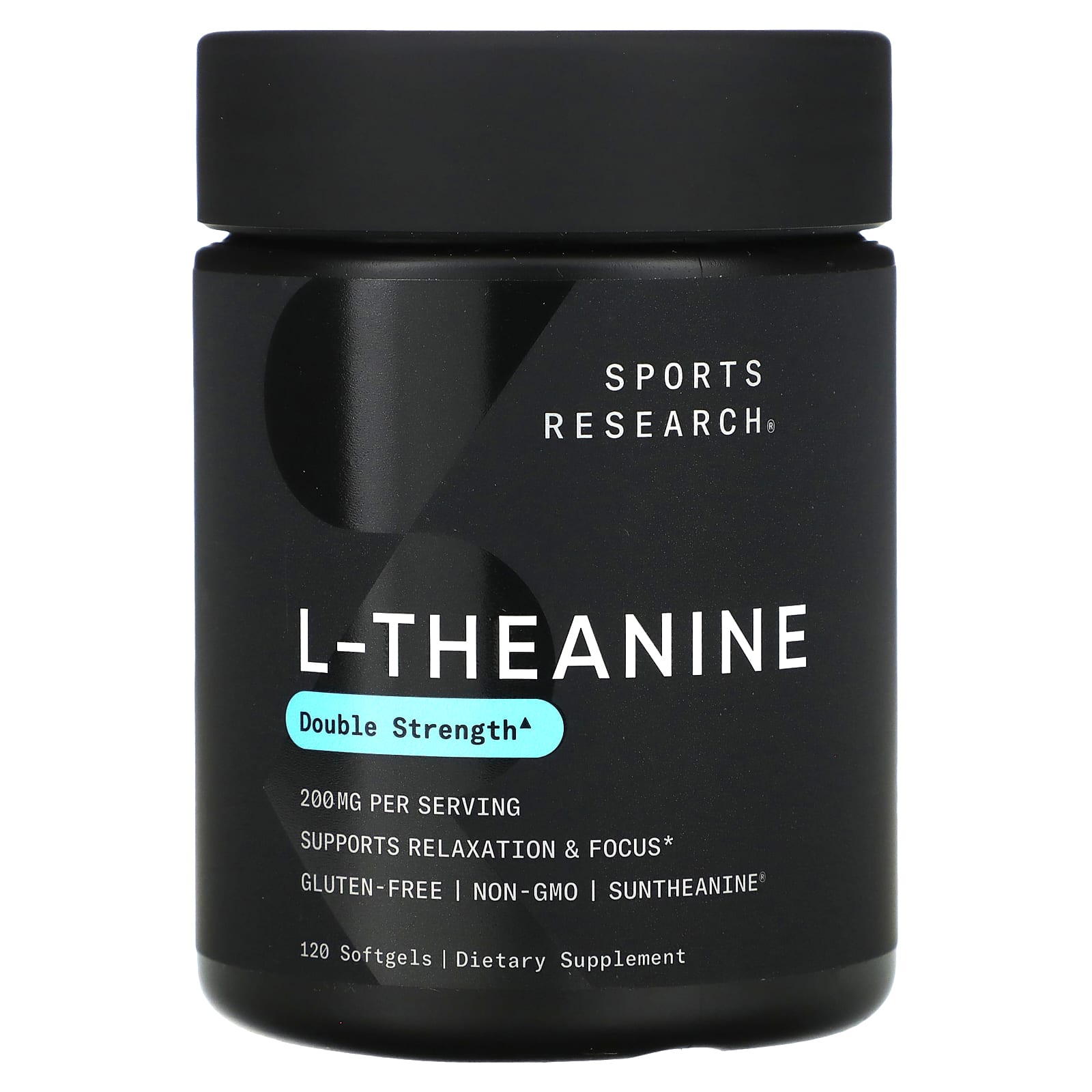 

L-Theanine, Double Strength, 200Mg, 120 Softgels