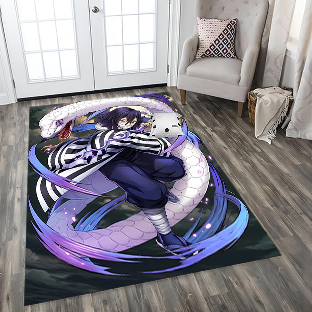 Demon Slayer rug for Living Room rug, Bedroom, Study Room, Hallway Decoration, Perfect for Home Decoration or Holiday Gifts