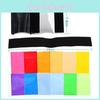 Gel 12 Colors Filter Flash Diffuser Soft Box Studio Lighting Filter Camera For
