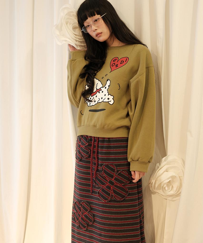 Sordi Daisy Skirt_Grey