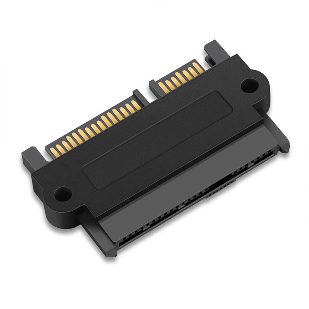 1 Pcs New SFF-8482 Computer Cable Connector SAS to SATA 22 Pin Adapter