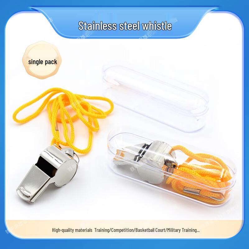 Stainless Steel Emergency & Sports Whistle