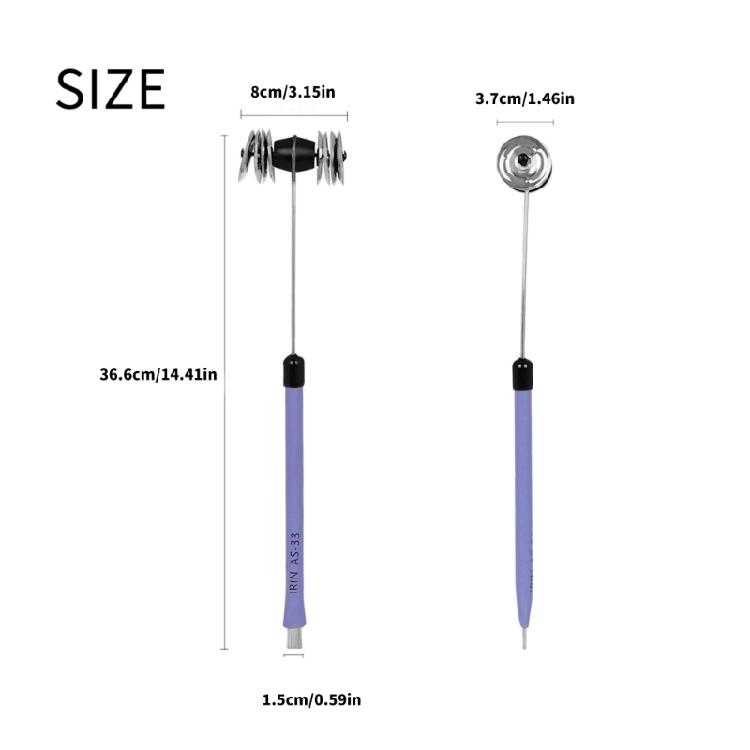 Multipurpose Percussion Drum Brush For Beginners Use Quality Steel Wire Construction Ergonomic Musician Drums Brush