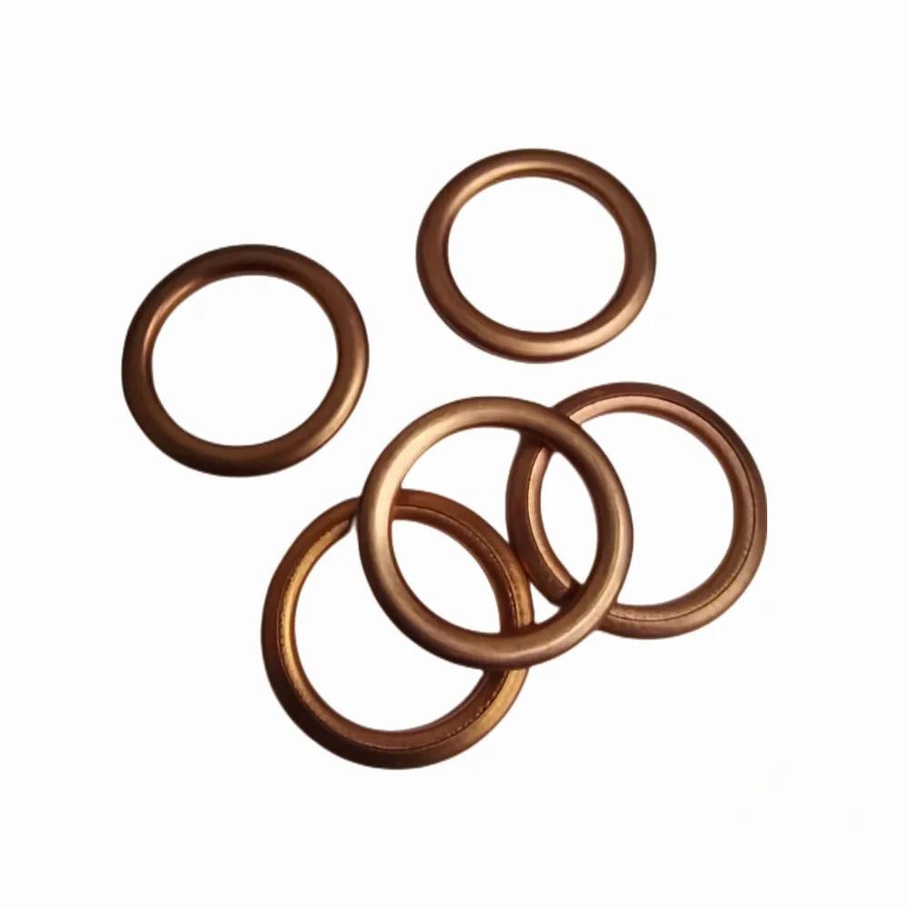 5pcs Engine Drain Plug Gasket 031338 FOR Peugeot 206 301 307 408 508 3008 607 407 307SW 308S Citroen C3 C4 PICASSO 1.6 16V