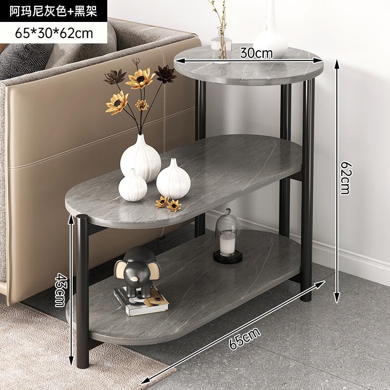 Sofa Side Cabinet Side Table Coffee Table Italian Light Luxury Side Table Small Apartment Living Room Home Side Cabinet