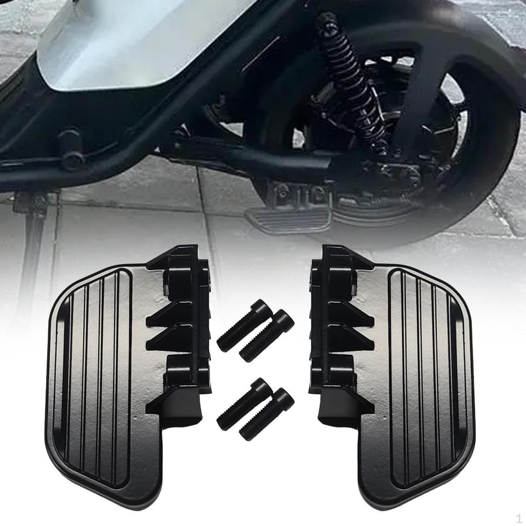 2 Pieces Electric Bikes Foot Pegs Rear Direct Replaces Professional Portable Pedals Footrests