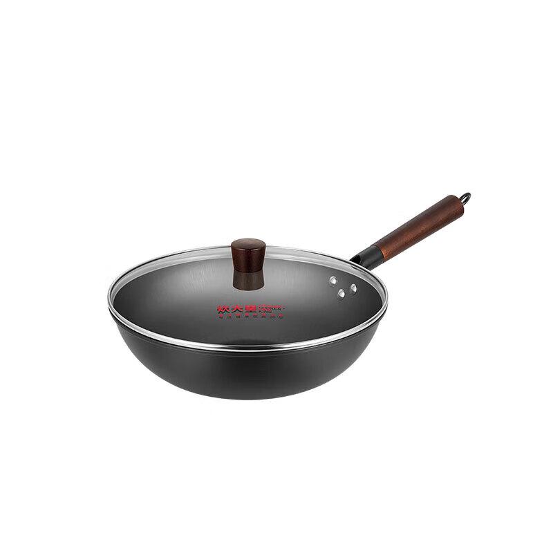 COOKER KING 32cm Refined Iron Wok 32cm