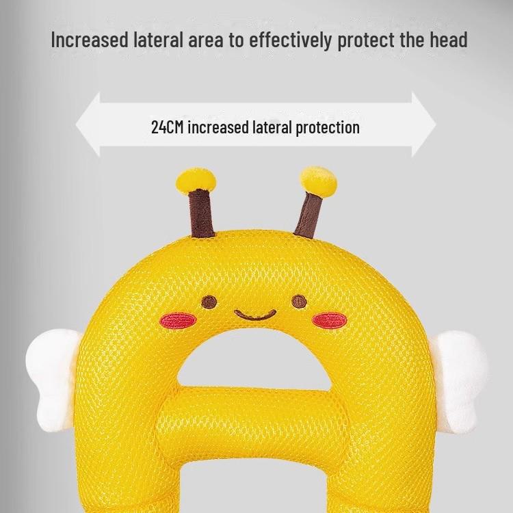 3D Baby Head Protection Pillow - Breathable, Anti-Collision & Fall-Safe for Infants and Toddlers Learning To Walk