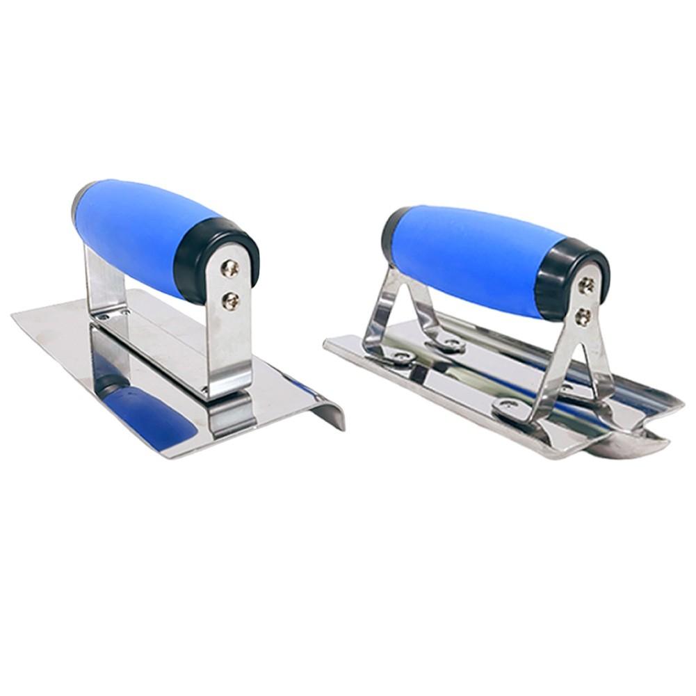 Plastering Trowel with Plastic Handle Designed for Ergonomic Comfort During Use
