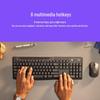 Бездротовий комплект клавіатура та миша Logitech G MK370 з подвійним режимом
