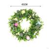 Bliss: Vibrant Easter Egg Wreath for Indoor and Outdoor Festivities