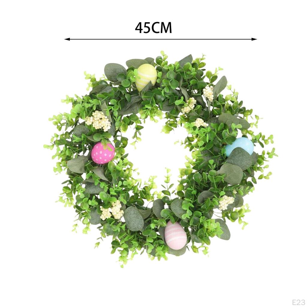 Bliss: Vibrant Easter Egg Wreath for Indoor and Outdoor Festivities