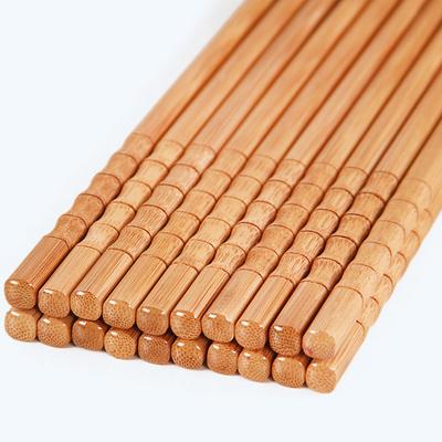 10 Paia Bacchette di Legno Senza Bave Presa Confortevole Riutilizzabili Fatte a Mano Bambù Naturale Bacchette di Legno Quotidiane