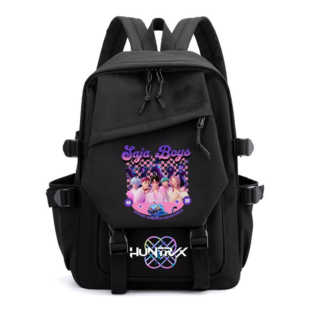 Anime Cute K-pop Demon Hunters Printed Backpack for Teenager Boy Gril Schoolbag Children Student Bookback Women Waterproof Travel Bag Kid Gift Mochila