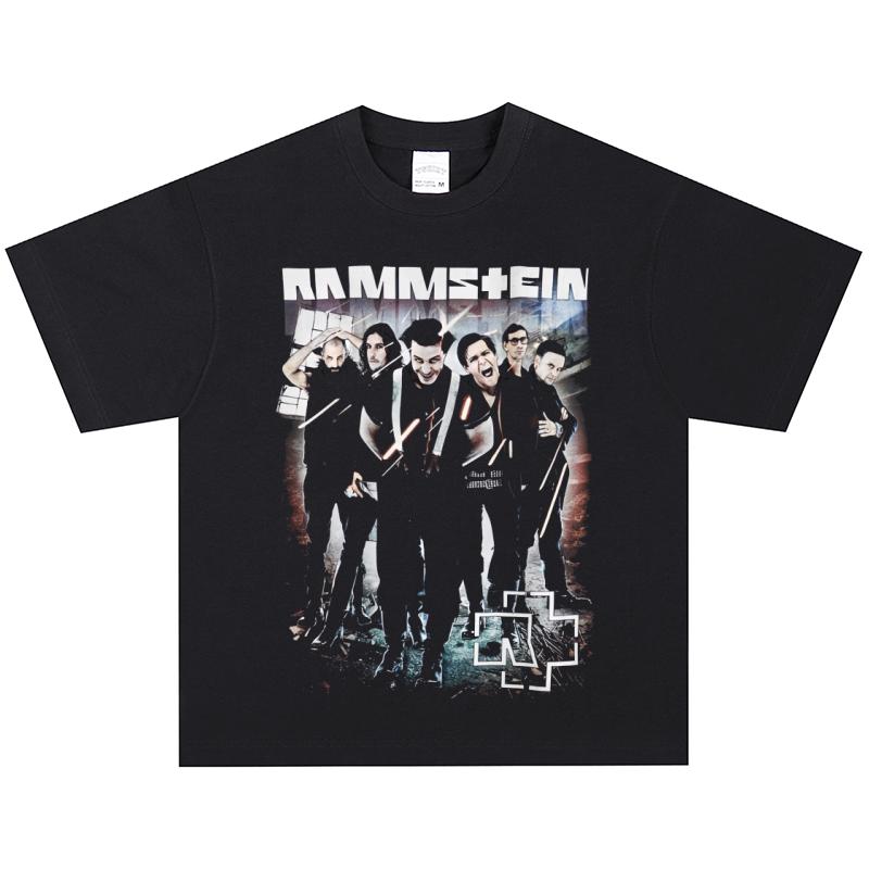 Rammstein T-Shirt, Soft Fabric Casual Daily Wear S