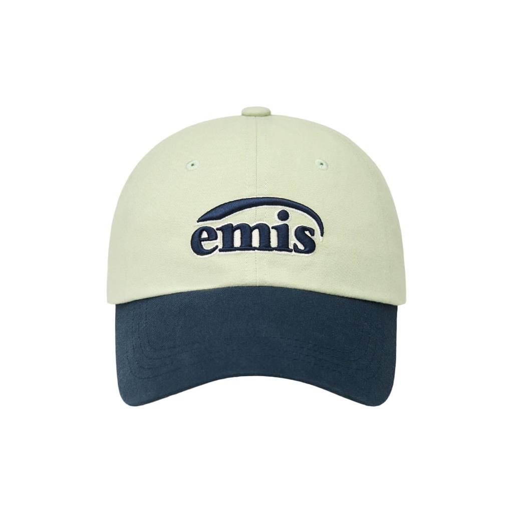 [EMIS] DUO LOGO TWO TONE BALL CAP - 6 Retro-Chic Colors