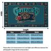 Vintage Vancouver Grizzlies Print Flannel Blanket High Quality Warm Comfortable Cover for All Seasons Perfect for Gifts Home Decor