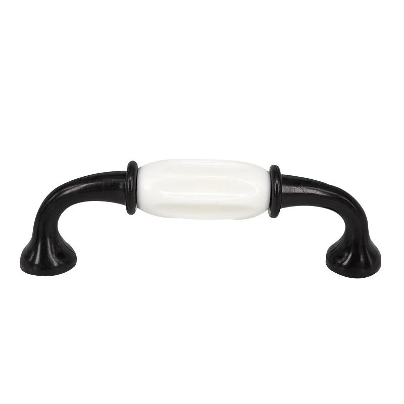 2 st. Lantlig stil plasthandtag heminredning garderobsdörr skåphandtag enkelt möbel lådhandtag