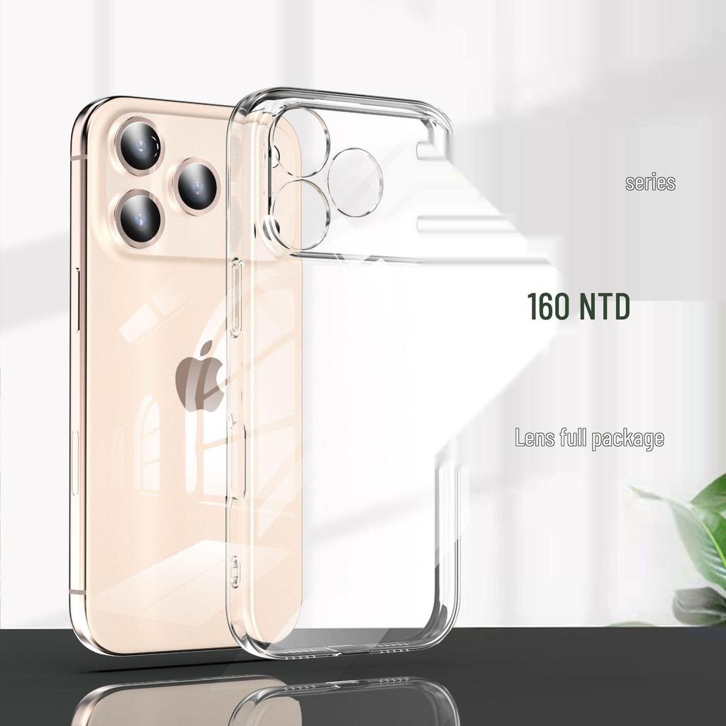 Transparent TPU Soft Silicone Full Wrap Case for Apple iPhone 17 Pro Max and iPhone 16E