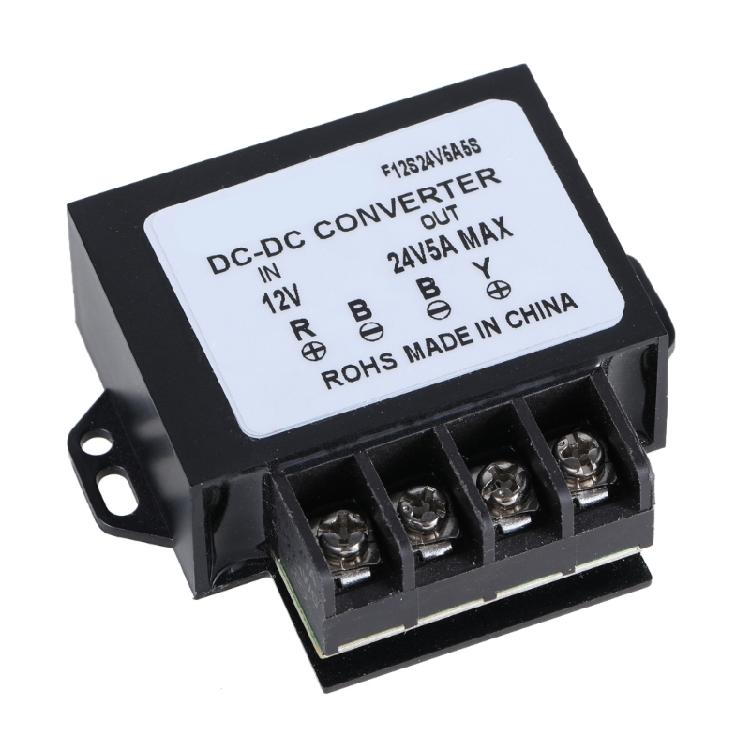 24V auf 12V 5A 120W Spannungsregler Step-Up Netzteil Konverter Wasserdicht Robuster Konverter für Auto LKW