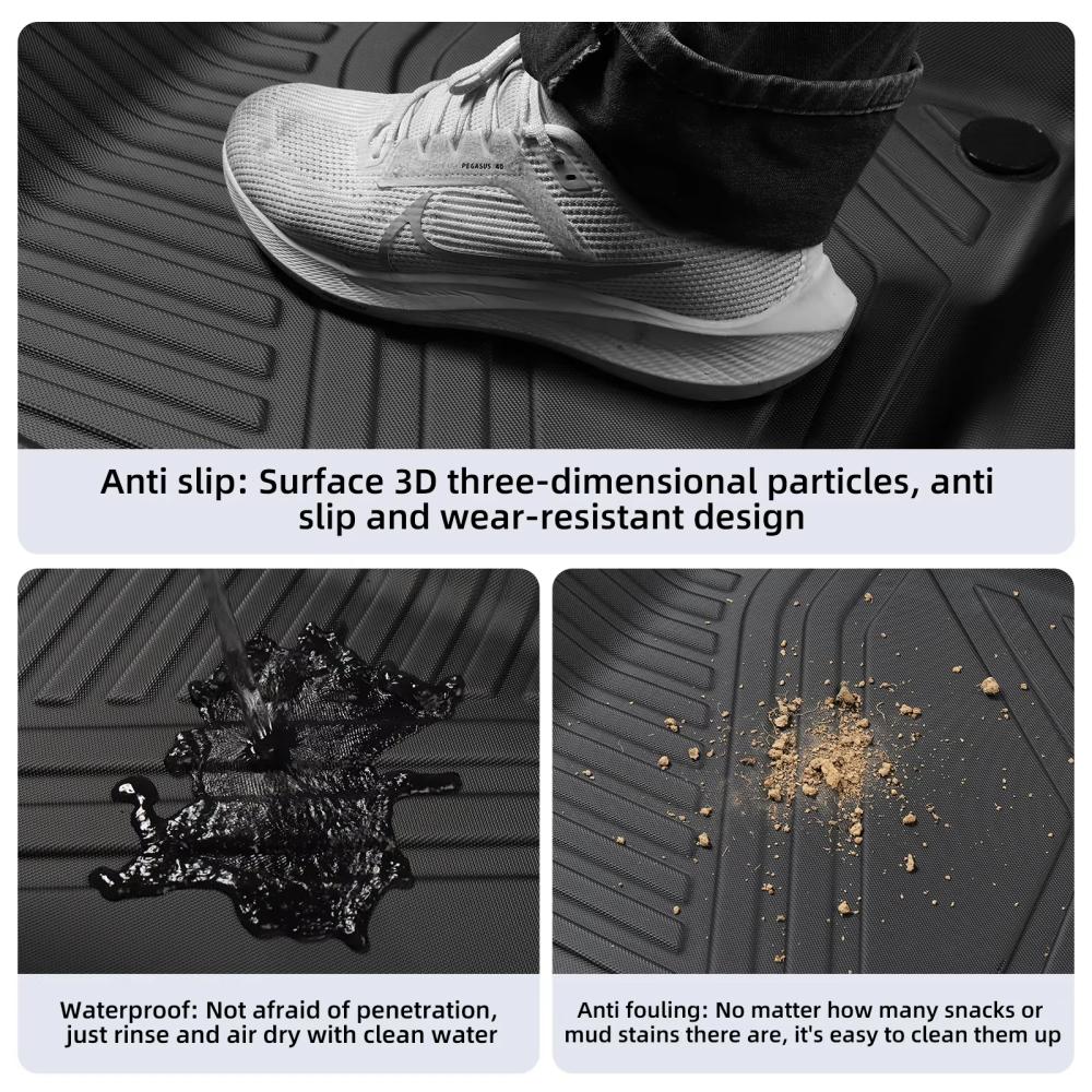 For Chevrolet Bolt EV 2025 2025 2025 Car Floor Mats Cargo Liner Trunk Pad TPE 3D Floor Mat Trunk Mat Left Hand Drive