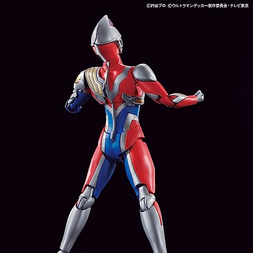BANDAI SPIRITS Figure-rise Standard Ultraman Decker Flash Type Color-Coded Plastic Model 2640764