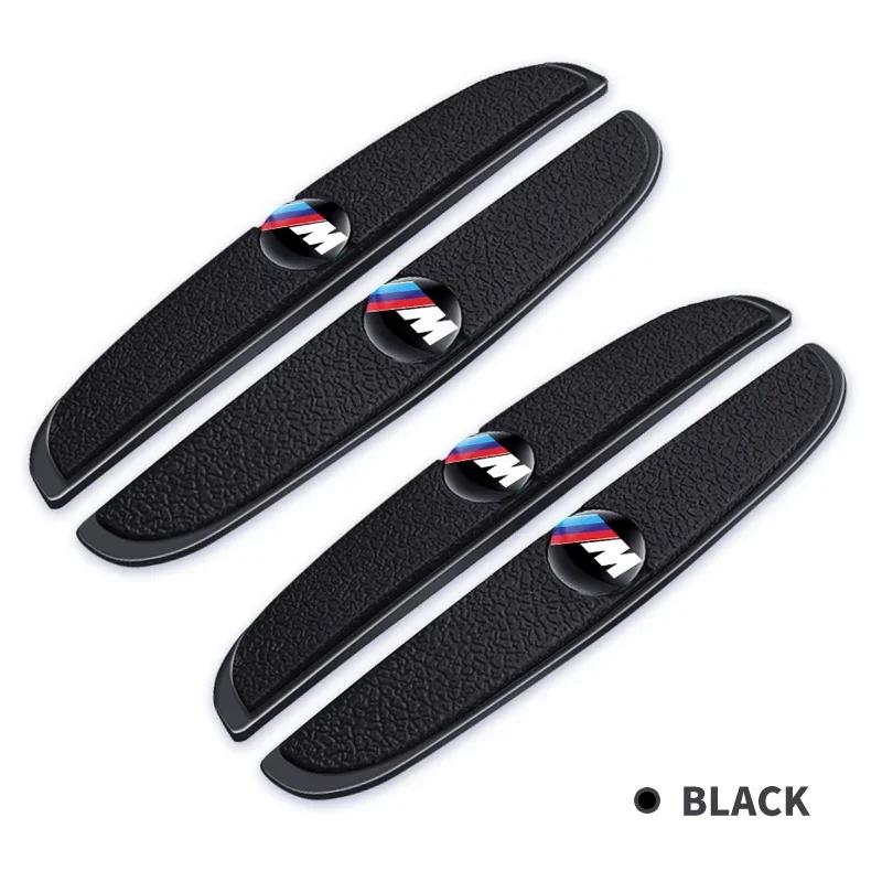 YAMHS1 4pcs Rubber Bumper Strip Car Door Anti-Collision Emblem Sticker For bmw e46 e39 e90 e60 e30 f10 f11 f20 f30 g20 g30 x1 x3 x5 z4