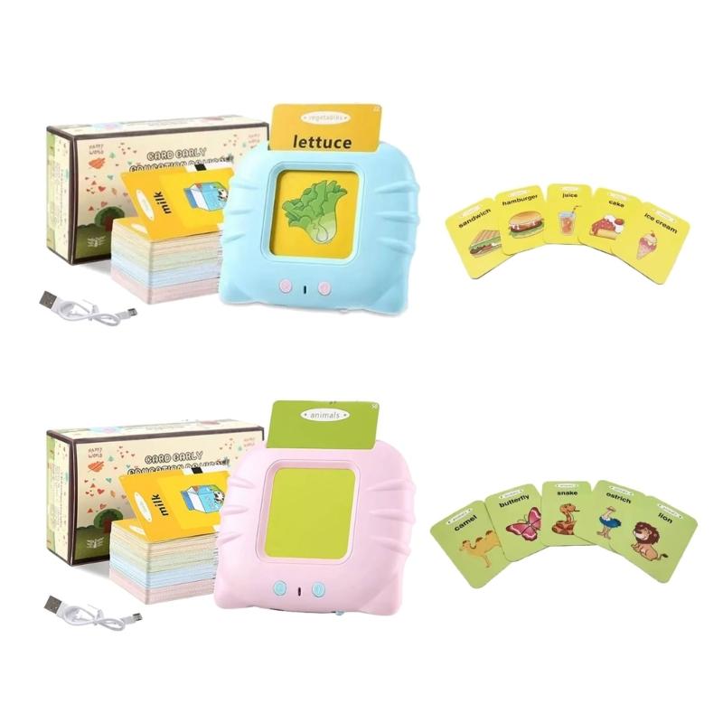 Talking Flash Cards Montessori Toys Kids Toddler Flash Cards with 224 Sight Words Speech Therapy Toys Educational Toys