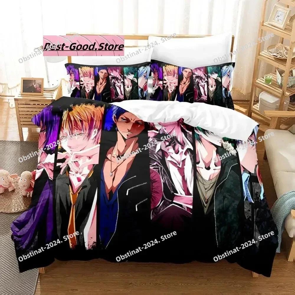 Comforter Kuroko'S Basketball Bedding Set Single Twin Full Queen King Size Bed Set Aldult Kid Bedroom S 3D Print Anime