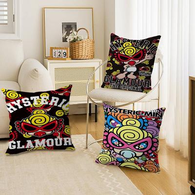 Japan Fashion Hysteric Mini Cushion Cover Polyester Sofa Cushions Decorative Throw Pillows Home Decoration Pillowcover