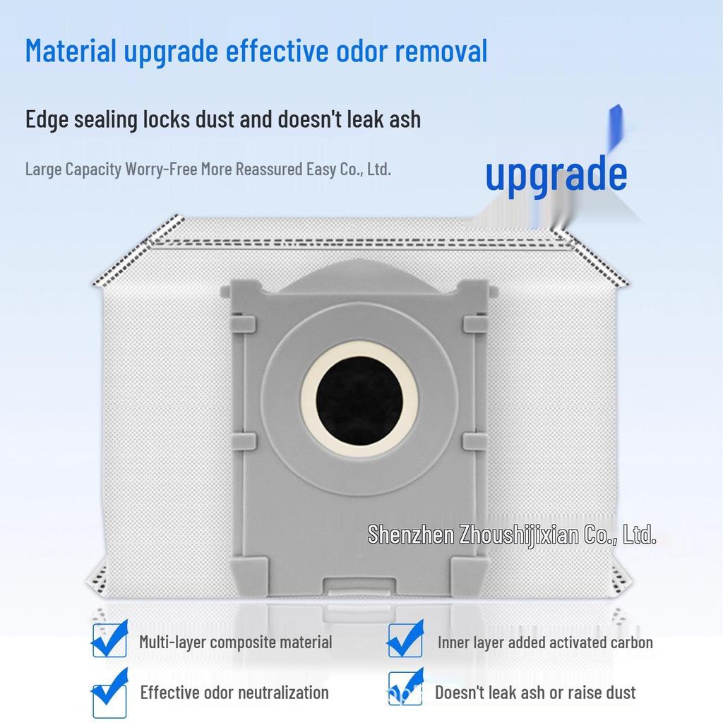 Ecovacs T80 Robot Accessory Kit: Cleaning Liquid, Side Brush, Roller Mop, Filter, Dust Bag