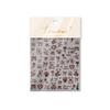 Tomoni Cute & Durable Blue Bear Nail Stickers - Cartoon & Modern Simple Line Designs, Mixed Pack