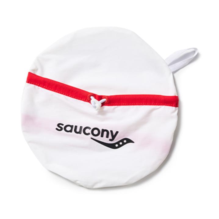 Saucony Solid Color Zip-Up Hooded Jacket Men Jackets White SC2239022-1