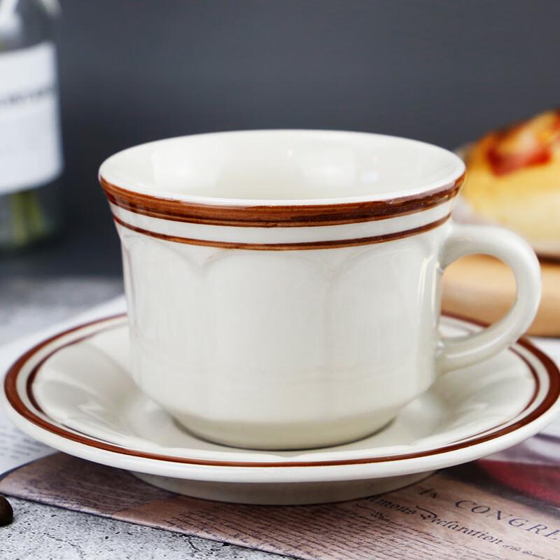 

Shangqi Embossed Lotus Ceramic Coffee Cup Set