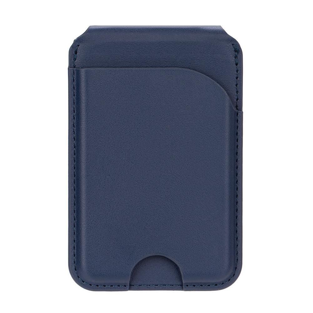 

For Magsafe Wallet Phone Card Holder Foldable Safety Magnetic Stand Strong Adsorption for iPhone 16 15 14 13 12 ProMax темно-синього кольору