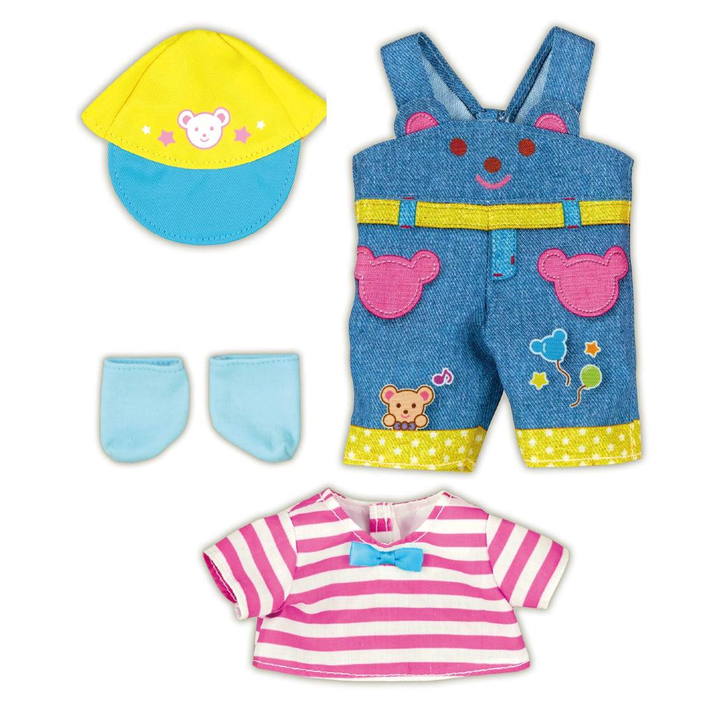 Mell-chan Dress-Up Set: Bear Overalls