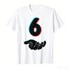 Lustiges 67 Six Seven Meme Partner Matching Halloween Kostüm T-Shirt Für Unisex Unisex 100% Baumwolle T-Shirts Kurzarm Tops