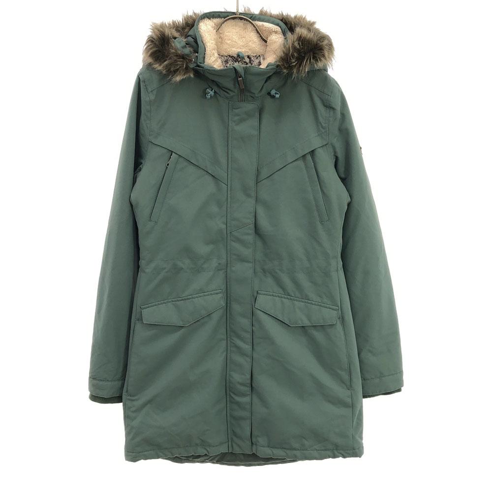 

O NEILL Zip Batting coat M Green system Women Used