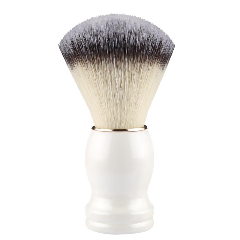 Mens Shaving Brush With Wooden Handle For Beard Grooming And Facial Cleansing