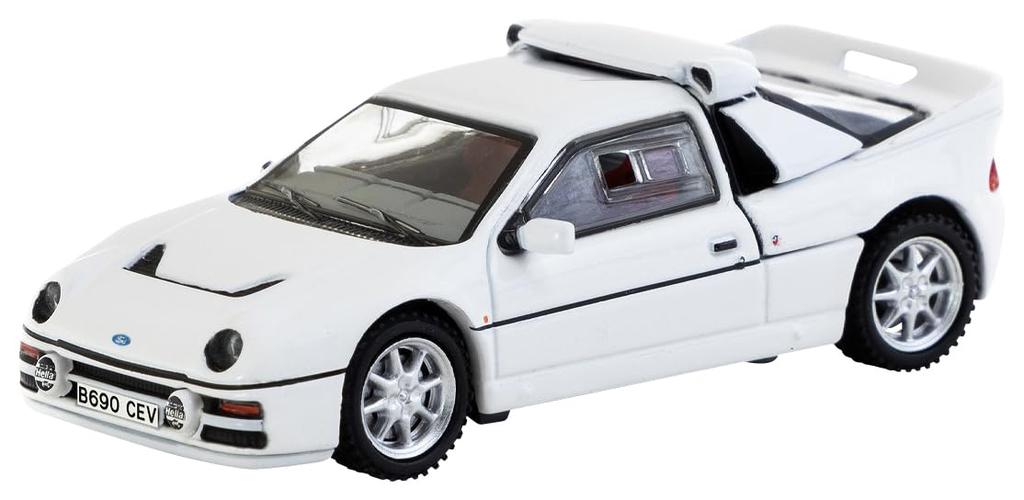 TARMACWORKS Scale Ford RS200 White Finished Model 1/64 T64P-001-WH