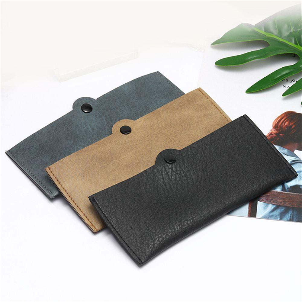 Sunglasses Soft PU Leather Eyewear Protector Glasses Case Reading Glasses Pouch Eyeglasses Sleeve