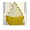 Canvas Dumpling Bag For Women With Zipper Closure And Phone Pocket For Daily Casual Use