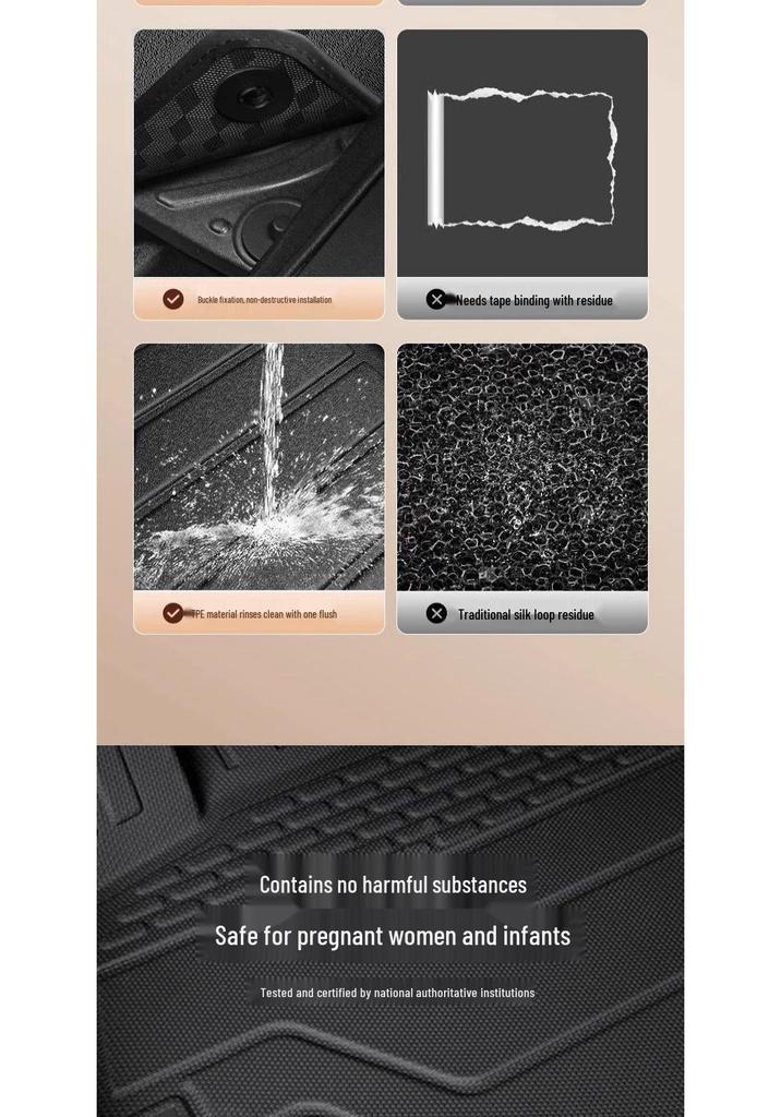 Geely Kunlun Edition Driver's TPE Floor Mats, 2021-2025 Xingrui, Odorless & Eco-Friendly