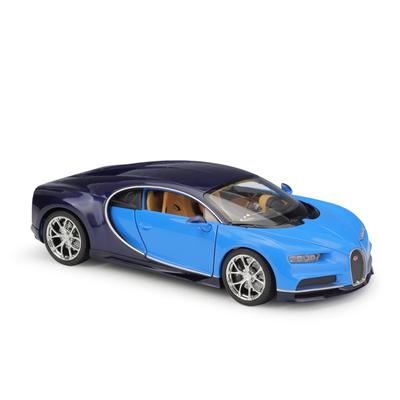 Welly 1/24 Bugatti Chiron Supersportwagen Legierungsauto Diecasts & Spielzeugfahrzeuge Automodell Miniatur Maßstabsmodellauto Spielzeug für Kinder