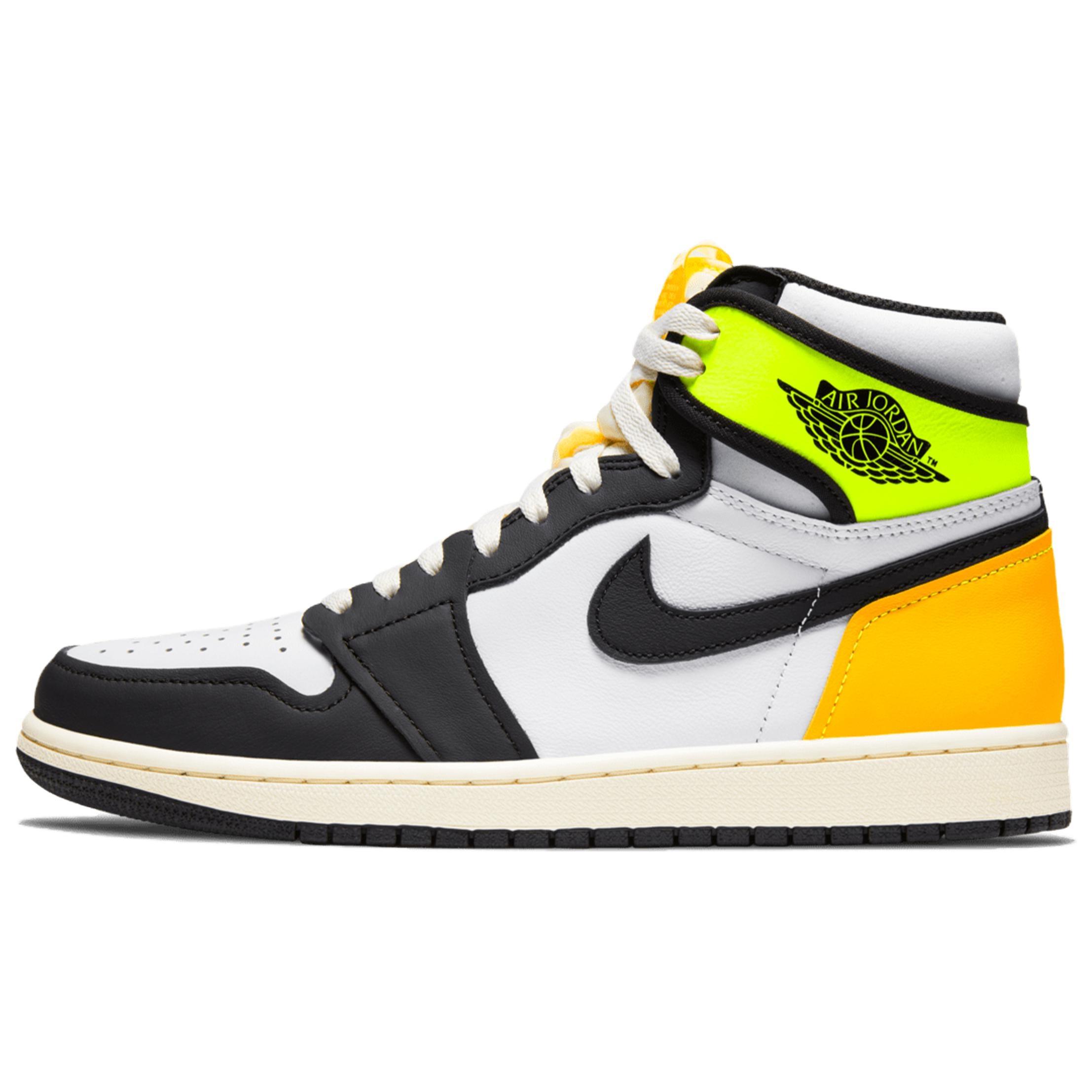 Air Jordan 1 Retro High OG Volt Gold Men s 555088-118 EU 37.5